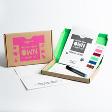 Load image into Gallery viewer, the design your own t-shirt kit