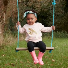 Load image into Gallery viewer, Bee Print Organic Sweater