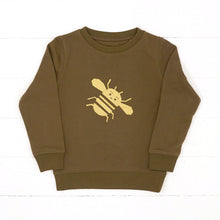 Load image into Gallery viewer, Bee Print Organic Sweater
