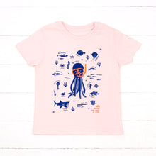 Load image into Gallery viewer, British Sea Life Organic T-shirt And Booklet