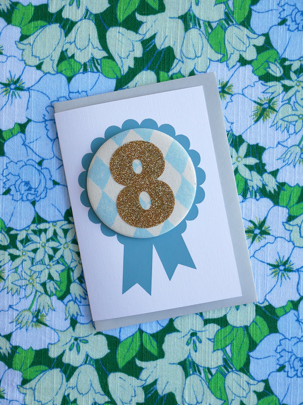 8th birthday card