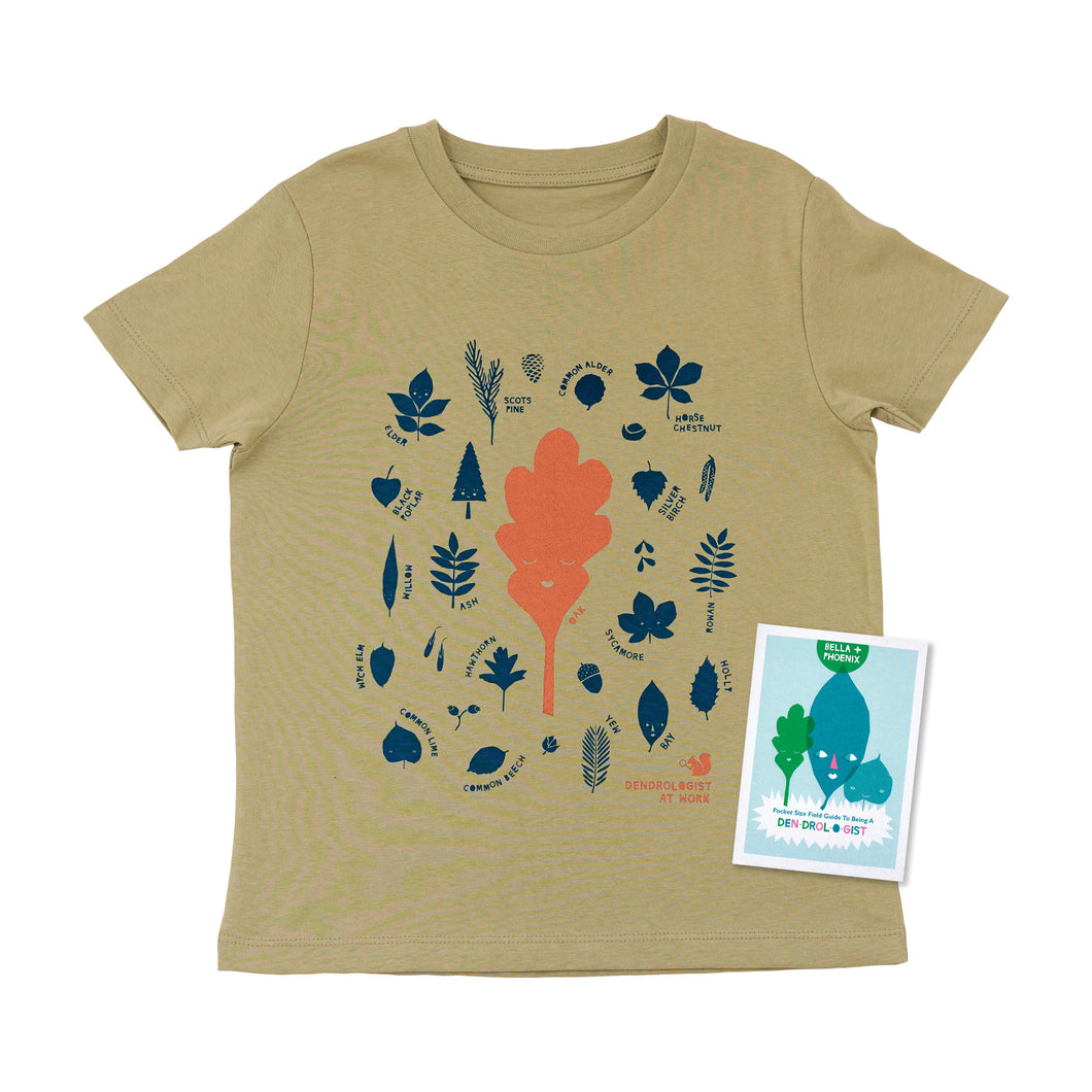 Leaves Organic T-shirt And Booklet