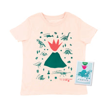 Load image into Gallery viewer, Dinosaurs Organic T-shirt And Booklet
