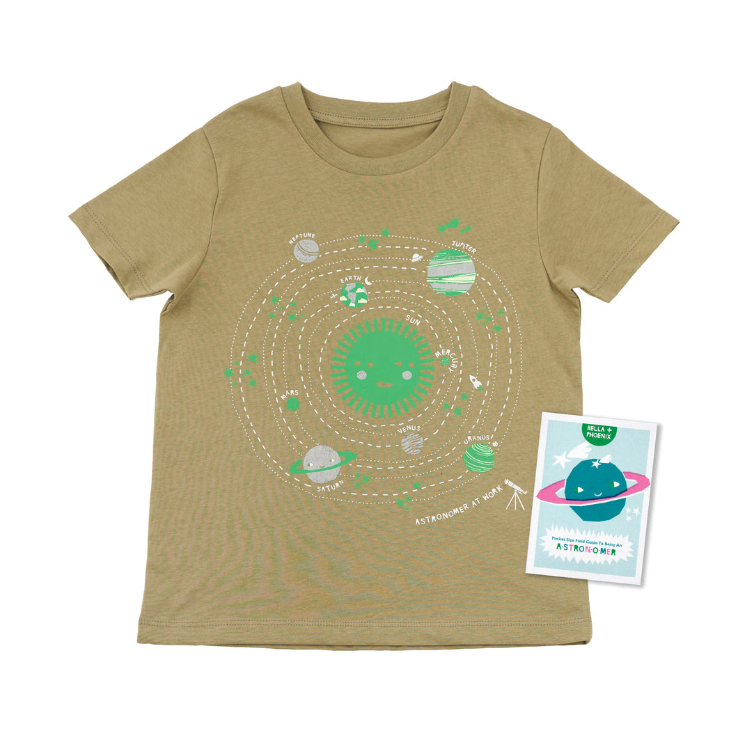 Planets Organic T-shirt And Booklet