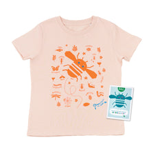 Load image into Gallery viewer, Bugs Organic T-shirt And Booklet
