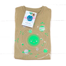 Load image into Gallery viewer, Planets Organic T-shirt And Booklet
