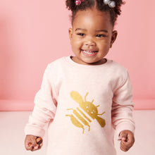 Load image into Gallery viewer, Bee Print Organic Sweater
