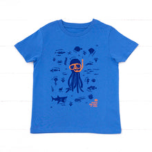 Load image into Gallery viewer, British Sea Life Organic T-shirt And Booklet
