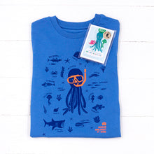 Load image into Gallery viewer, British Sea Life Organic T-shirt And Booklet
