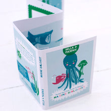 Load image into Gallery viewer, British Sea Life Organic T-shirt And Booklet
