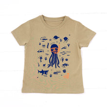 Load image into Gallery viewer, British Sea Life Organic T-shirt And Booklet
