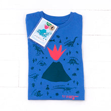 Load image into Gallery viewer, Dinosaurs Organic T-shirt And Booklet
