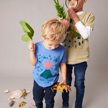 Load image into Gallery viewer, Dinosaurs Organic T-shirt And Booklet
